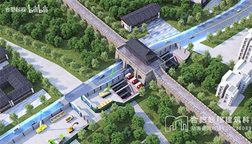 矩形頂管管幕結(jié)構法